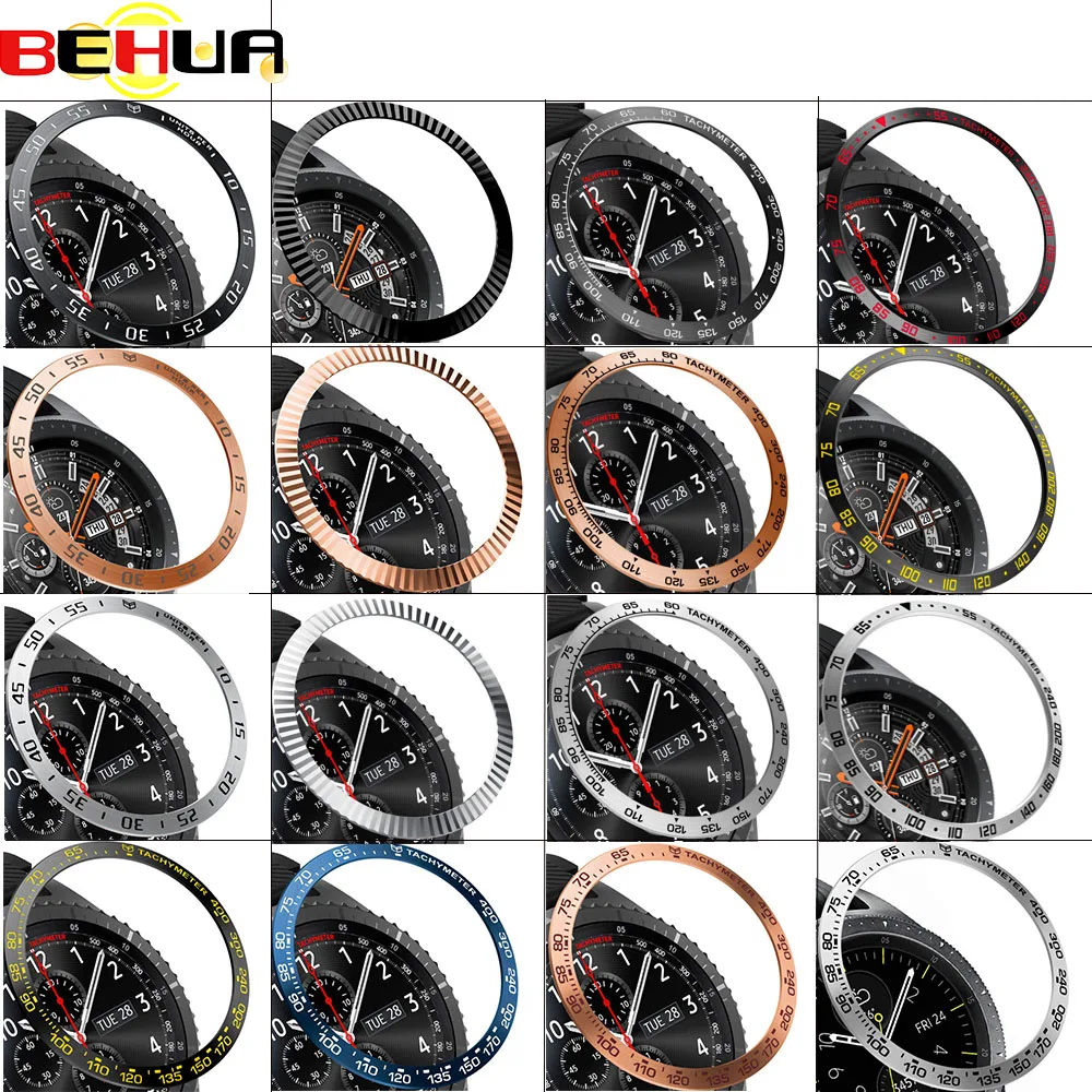 Ringke рамка Стилизация рамка для Samsung Galaxy Watch 46 мм 42 мм Шестерня S3 Frontier чехол Защитное кольцо Защита от царапин