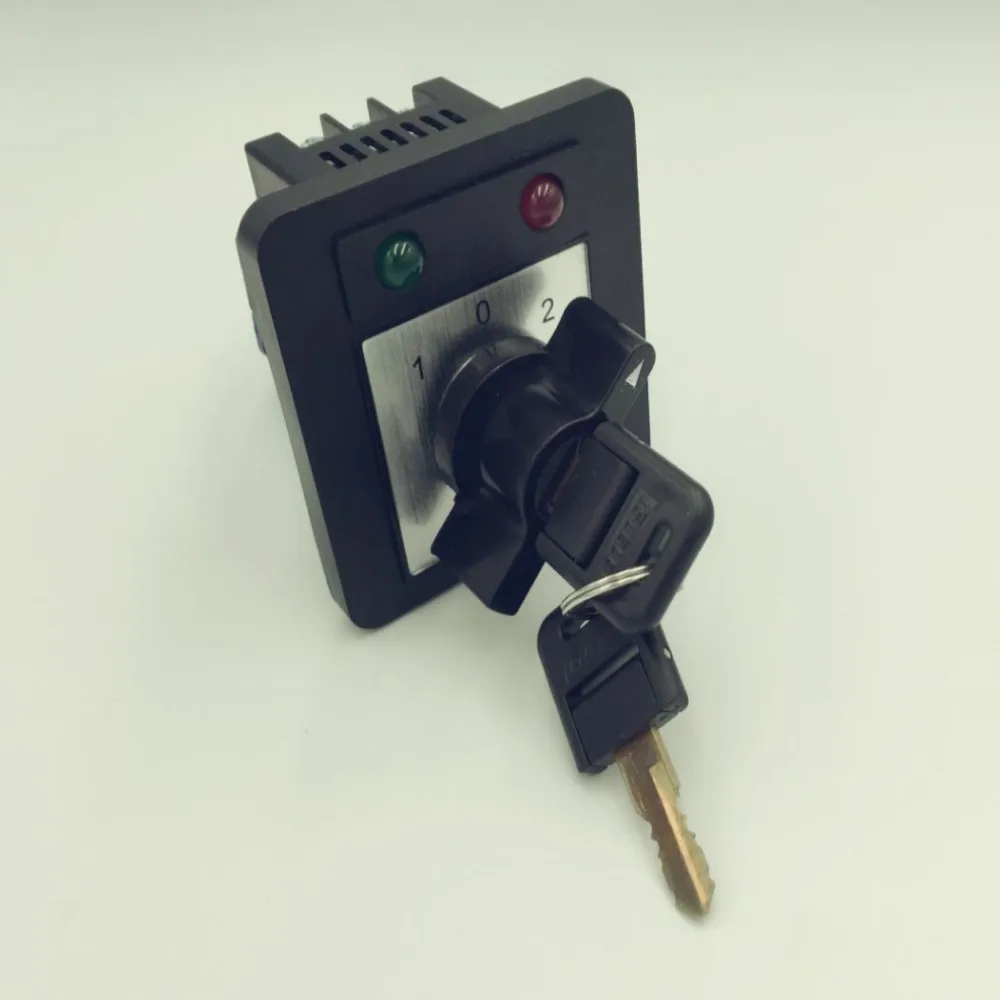 Коммутатор 20A 380 440 v/220 240 v 3 позиции Cle lock светодиодный индикатор|Выключатели| |