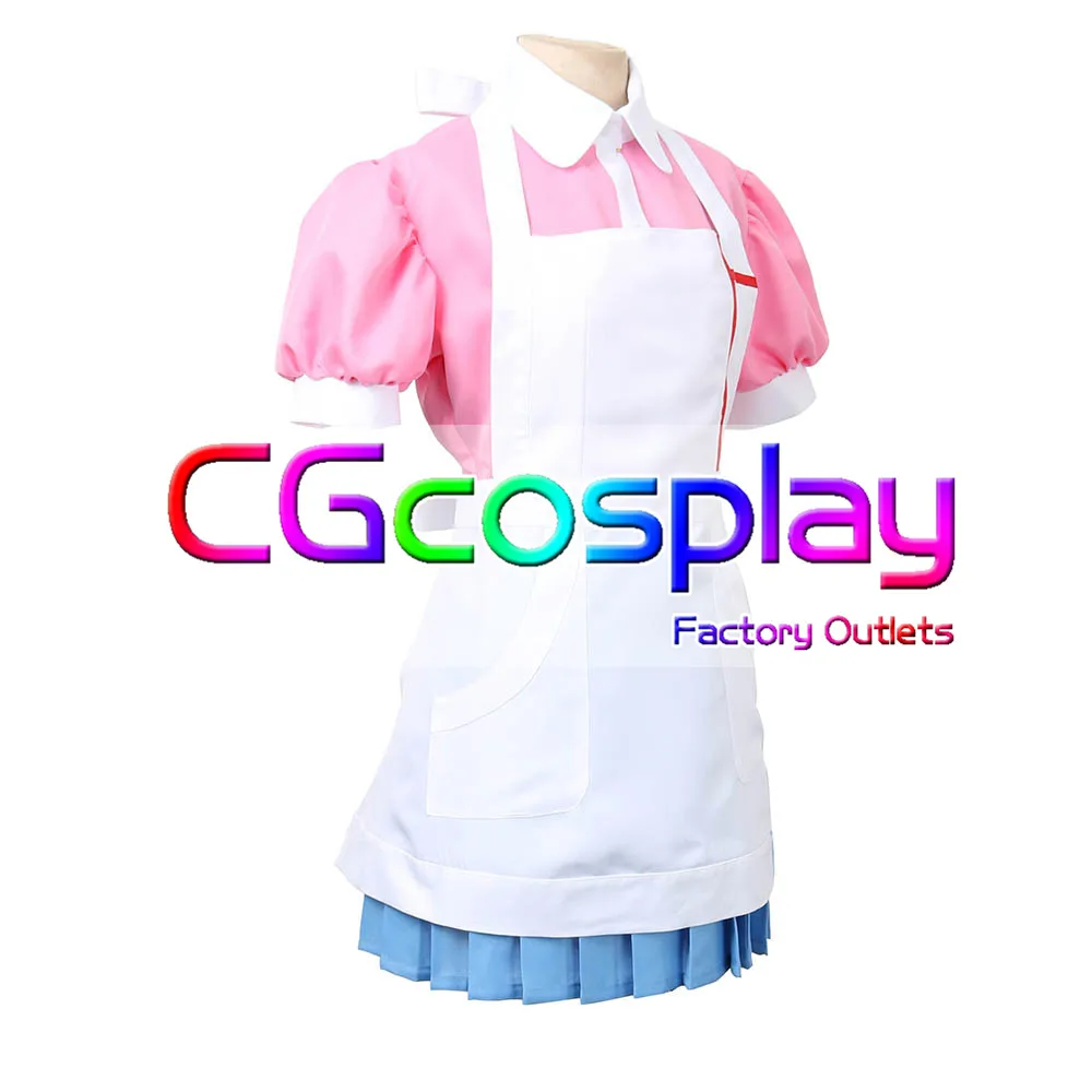 CGCOS супер Danganronpa 2 Goodbye despair кампус Mikan Tsumiki Униформа Аниме игра косплей костюм на