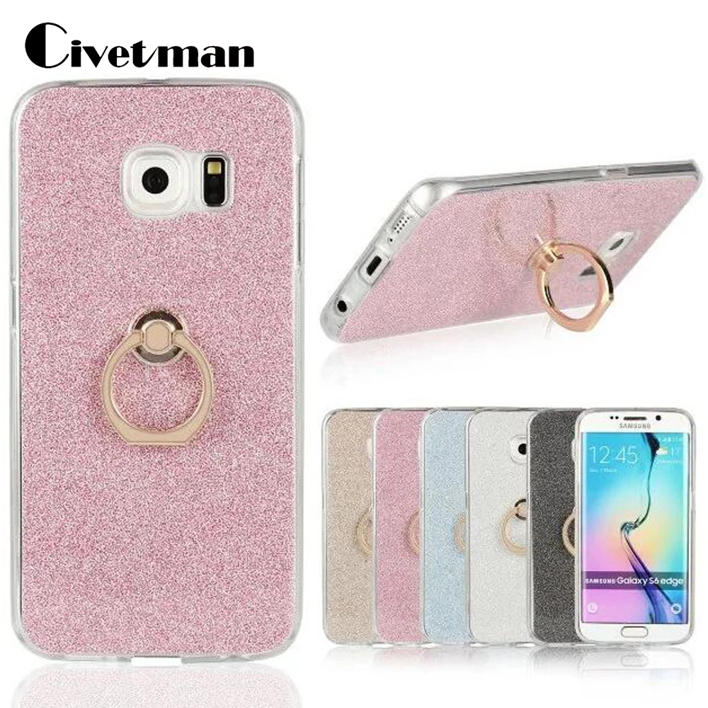 Чехол для телефона Samsung Galaxy s6 edge G9250 TPU силиконовый прозрачный S6 G9200 оболочка