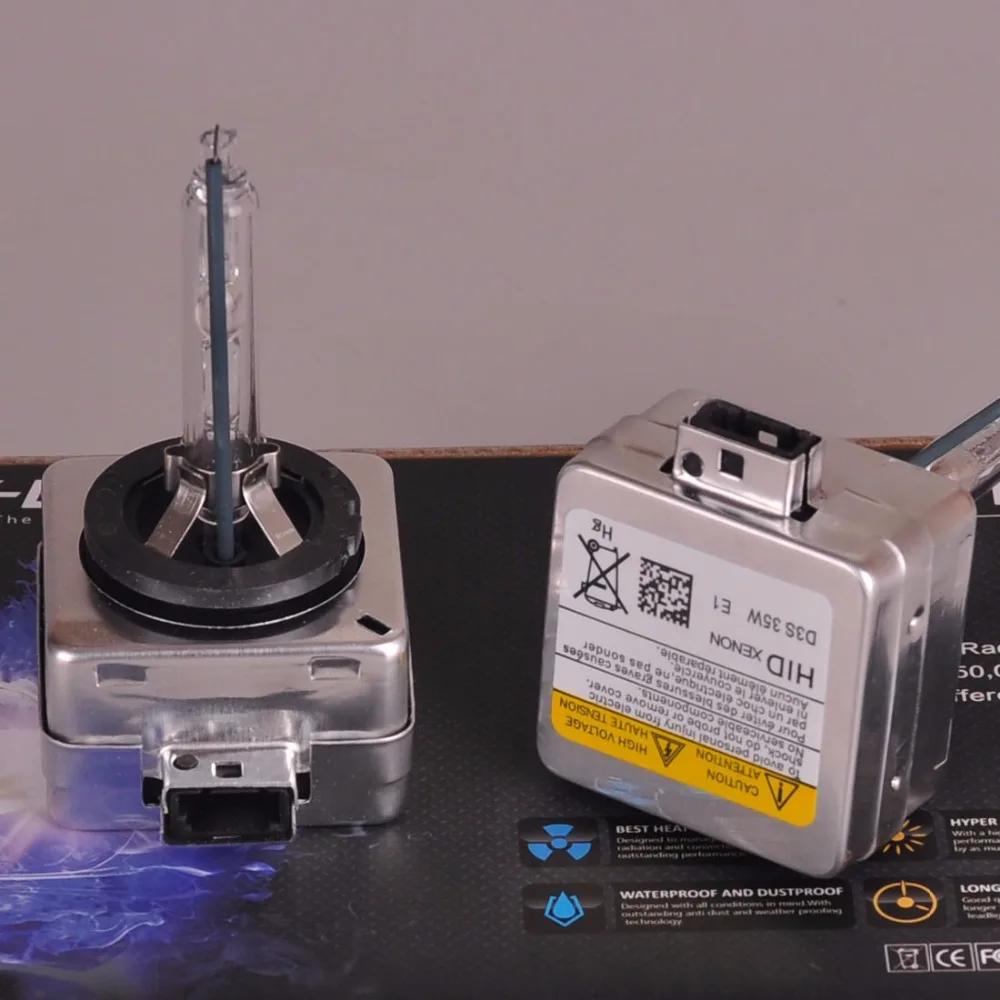 Оригинальная ксеноновая лампа 2 x D3S новая совместимая с 66340 9285304244 UB 4300K совместима