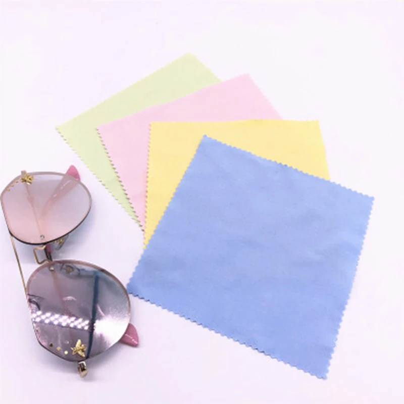 Салфетка из микрофибры для очистки очков 10 шт.|Чистящие салфетки| |