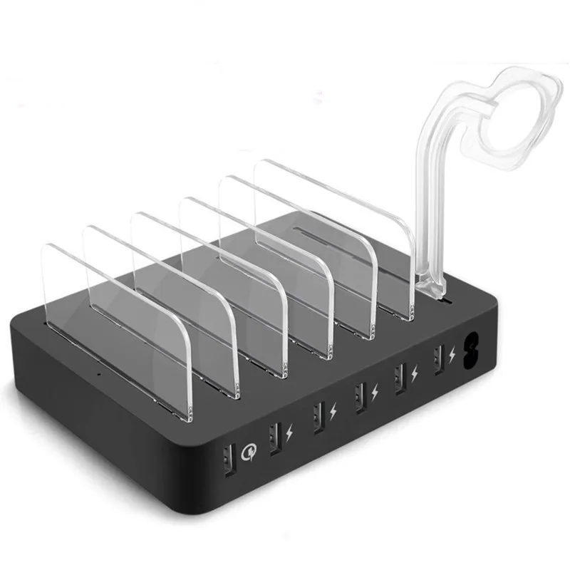 Универсальная съемная зарядная станция с 6 Usb-портами 90 Вт подставка-держатель