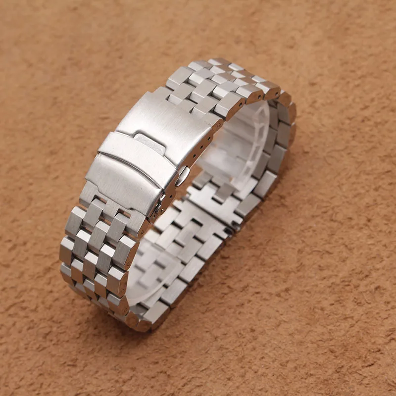 Модный ремешок для часов с безопасной пряжкой неполированные ремешки браслет 18