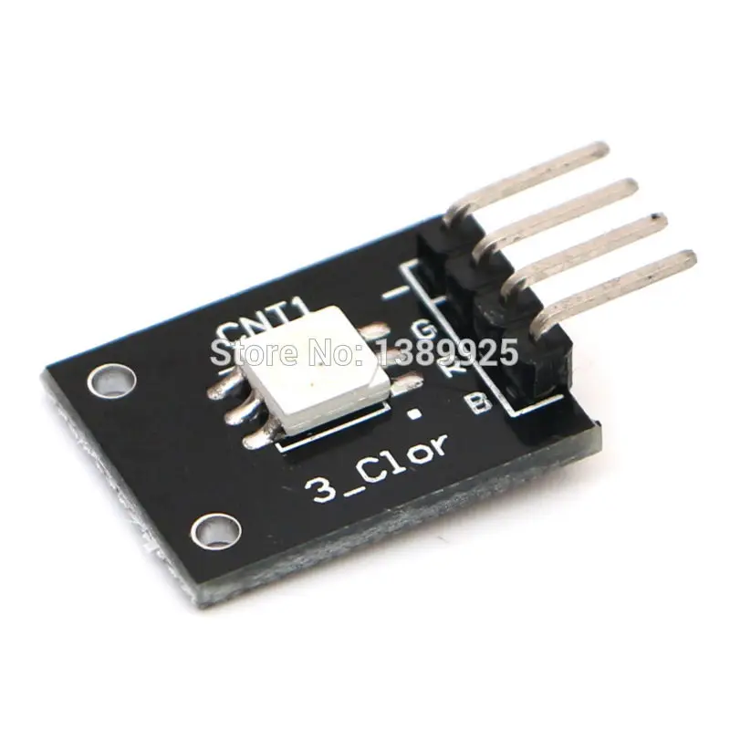 

Оптовая продажа с фабрики, бесплатная доставка, 100 шт., 3 цвета, KY-009, RGB SMD, светодиодные платы, модуль 5050, полноцветный светодиод 3,3-5 В