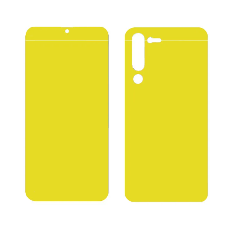 Ультра-тонкая передняя задняя прозрачная полная крышка мягкая Гидрогелевая