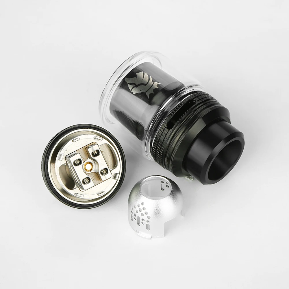 Оригинал KAEES Solomon 3 RTA Tank 5 мл емкость одной/двойной катушки построить электронные