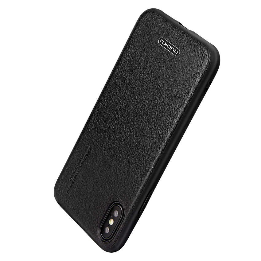 Роскошные кожаные телефон чехол для iPhone 6 6s 7 8 Plus X Бизнес ТПУ Мягкая задняя крышка для samsung s9 плюс антидетонационных