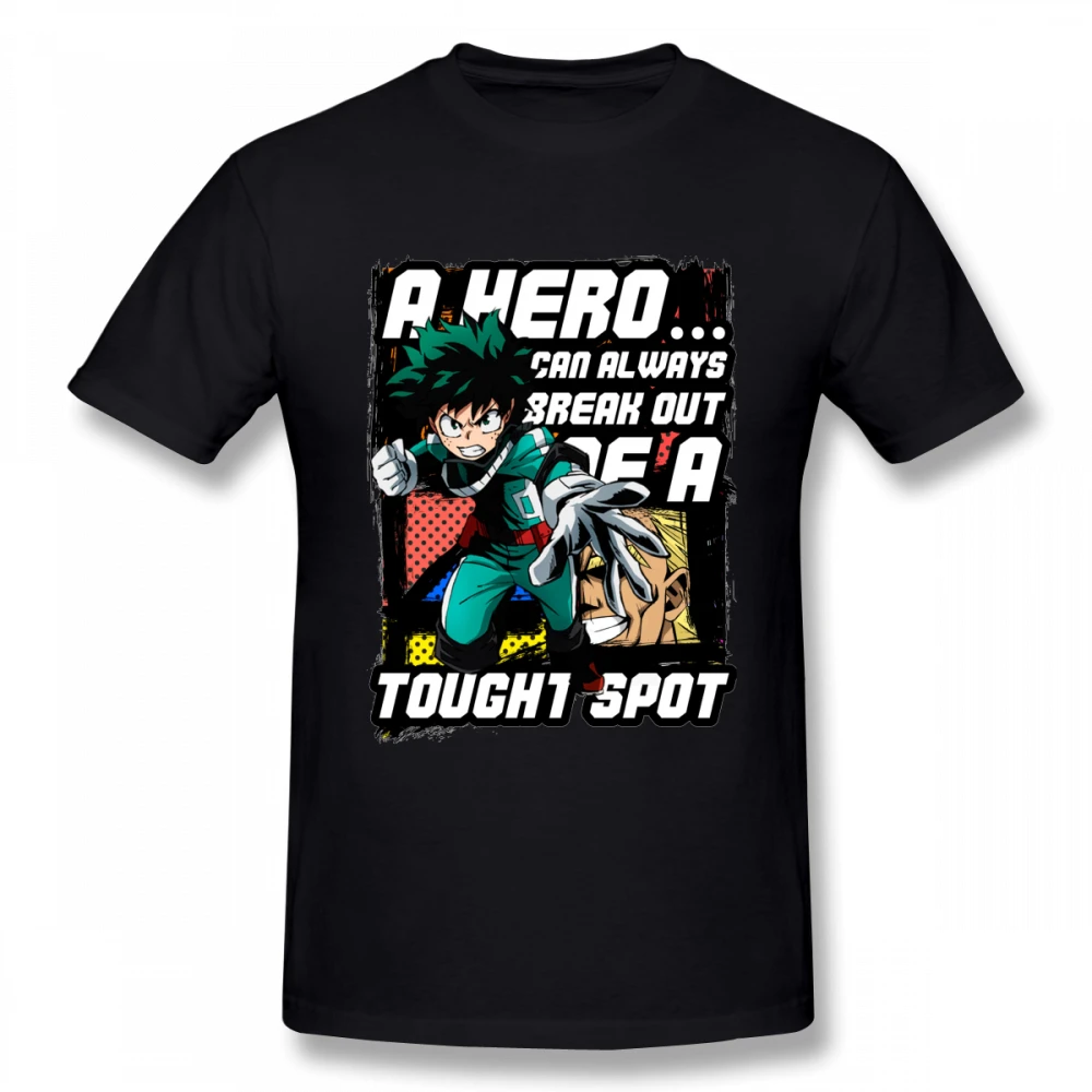 Футболка All Might Boku No Hero Мужская футболка с графическим рисунком модная красивая
