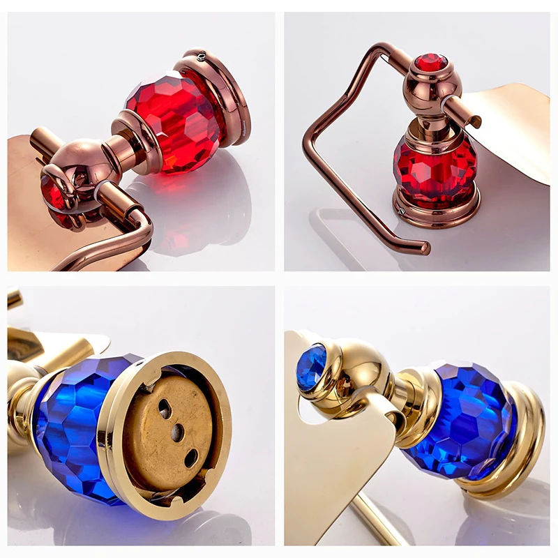 WIILII 1 шт. позолоченный держатель для туалетной бумаги ванной комнаты с полкой