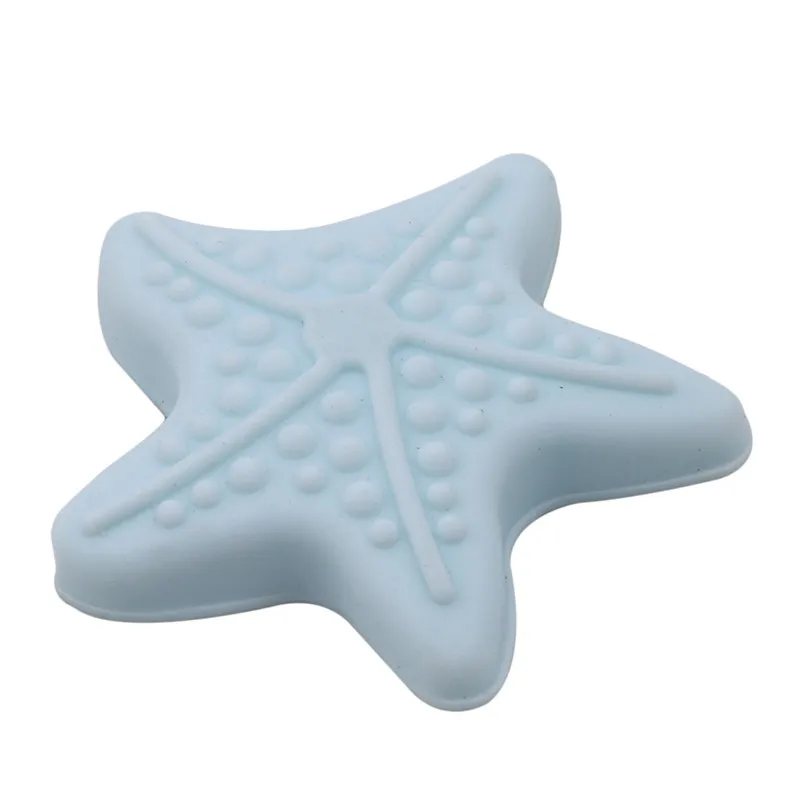 1 шт. резиновая для дверной ручки с изображением морской звезды защитная накладка