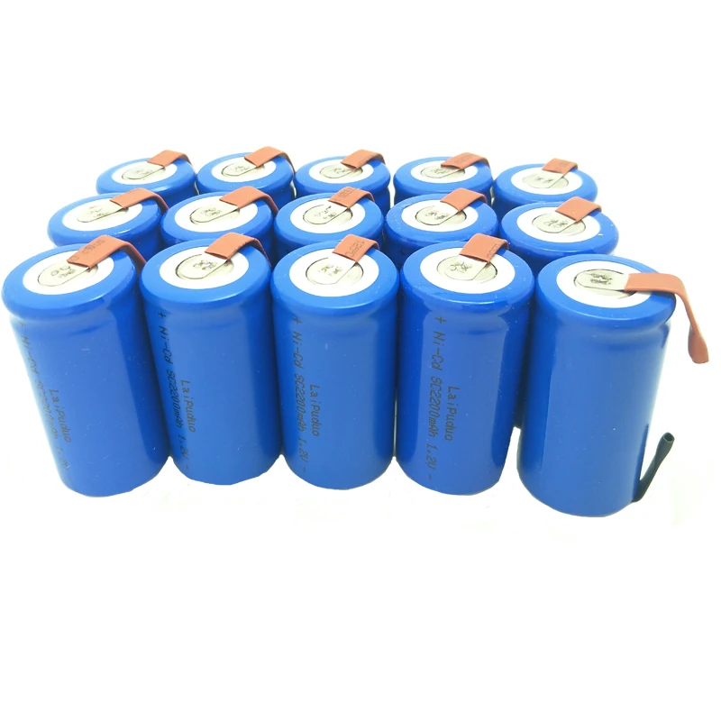 Аккумуляторная батарея SC аккумуляторная 1 2 В 2200 мАч NI CD 15 А питания для HITACHI Bosch Dewalt