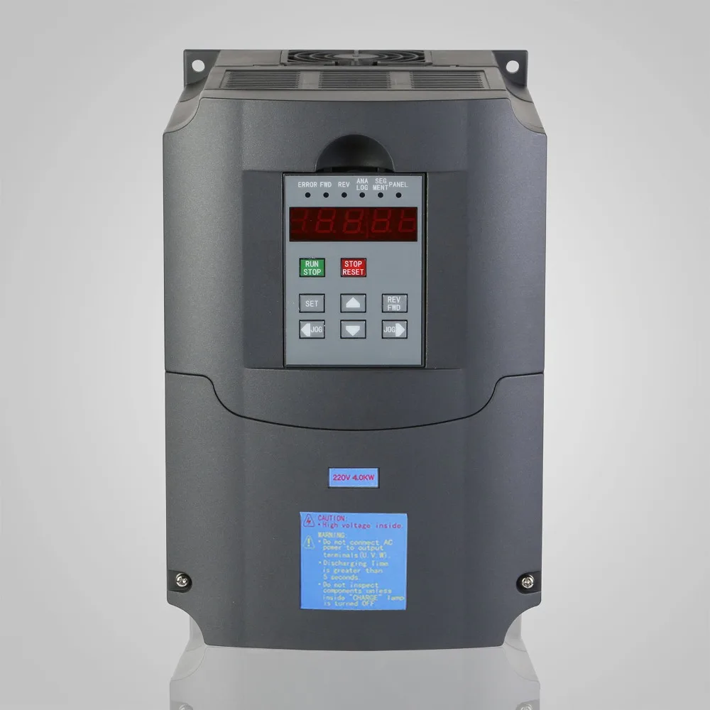 VEVOR инвертор с переменной частотой VFD НОВЫЙ 5HP 4KW 220-250V | Инструменты