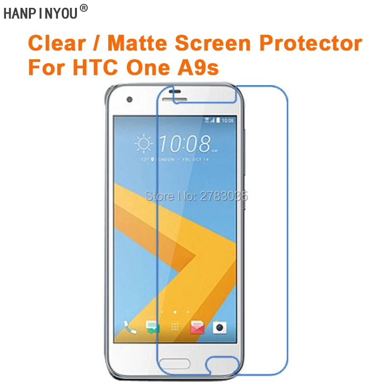 Прозрачная/Антибликовая матовая защитная пленка HD для HTC One A9s (не A9) 5 0 дюйма