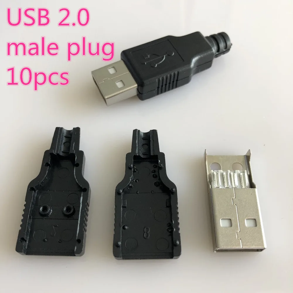 10 шт./лот YT2151 USB 2 0 штекер/штекер сварочный OTG разъем для передачи данных DIY