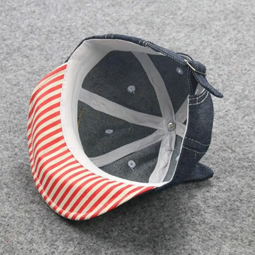 New Lovely Baby Beanie For Boys Girls Cat Stripe Hat Children Hats photography props adorable bebe cap August 13 | Детская одежда и