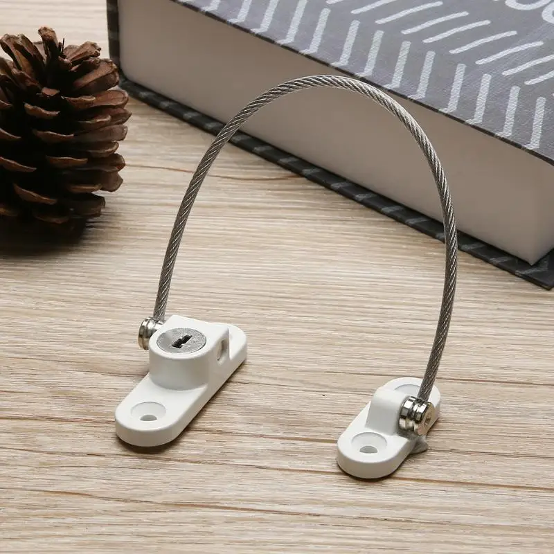 

Child Protection Window Limiter Lock Safe Window Lock from Children Device Key Lock for Aluminum Window Prevent Childern Falling