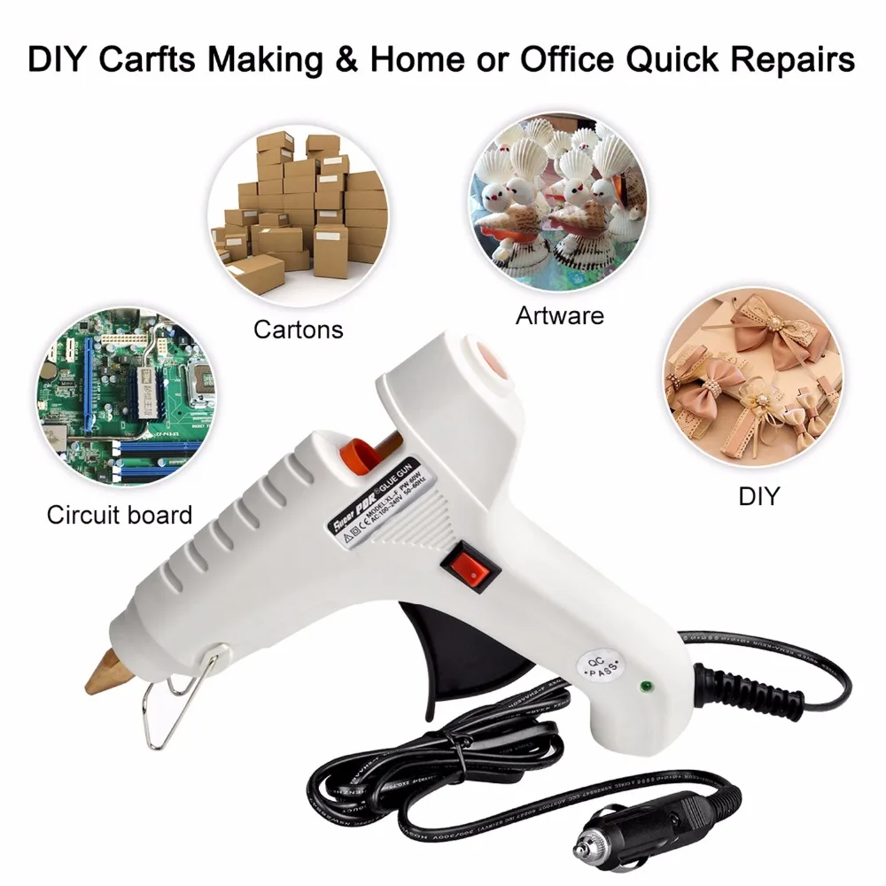 Клеевой пистолет для автомобильного зарядного устройства устройство