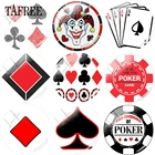 Интересная картина TAFREE с изображением лица в покере, 12 мм, 18 мм, 20 мм, стеклянный кабошон ручной работы Dome Base Cover, подвесные бусины