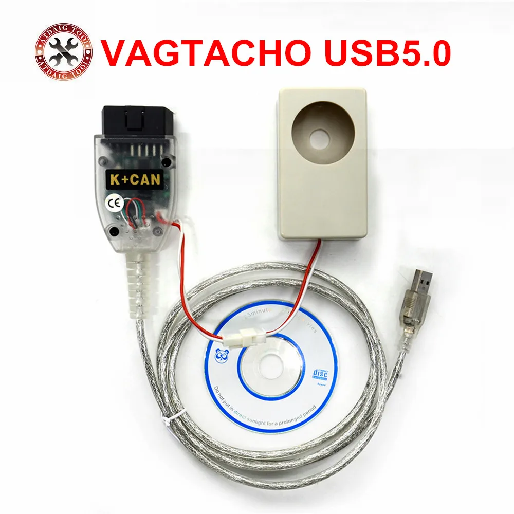 Топ рейтинг VAG Tacho USB версии V5.0 для NEC MCU 24C32 или 24C64 ECU чип инструмент настройки VAGTacho 5