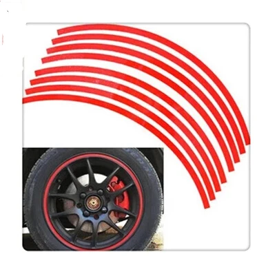 

Car-styling Wheel Rim Reflective Sticker For Suzuki SX4 SWIFT Alto Liane Grand Vitara jimny S-cross Splash Kizashi