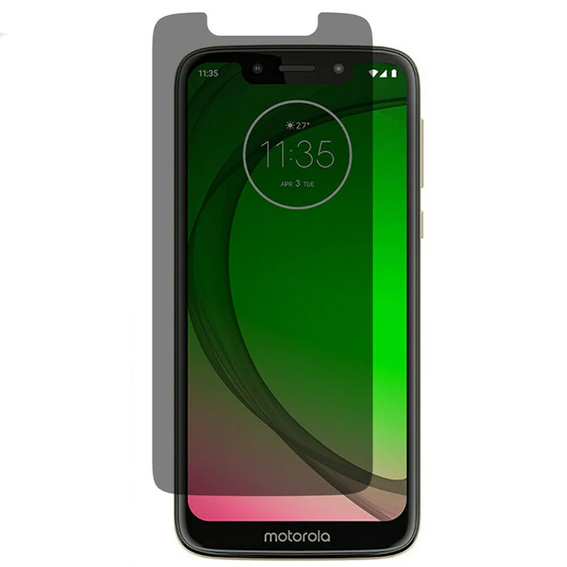 EXUNTON анти-шпионская Защитная пленка для экрана Motorola Moto G7 Power Plus антибликовое