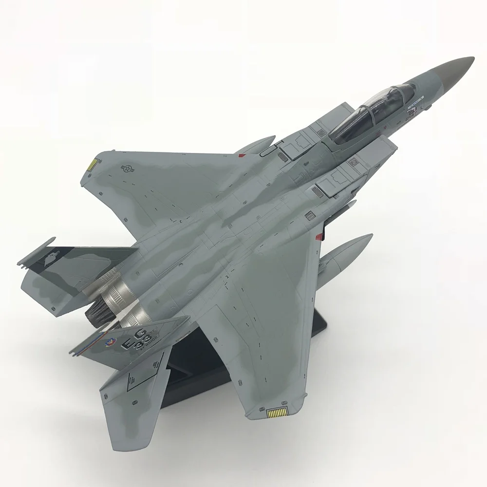 1:100 масштаб самолет модель F15 F-15 сплав металл коллекция хобби