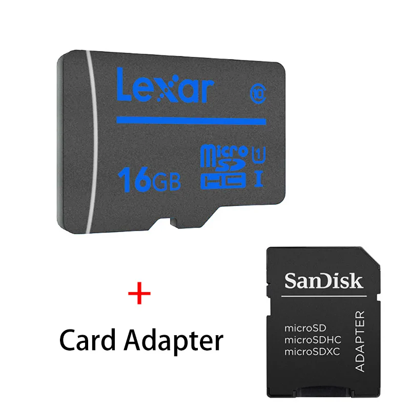 LexC10-016G-KT2 Lexar 633X Micro SD 128 ГБ 32 ГБ 64 Гб 256 ГБ 512 Гб 16 Гб Micro SD карта SD/TF флэш-карта памяти 32 64 128 Гб microSD для телефона - Емкость: LexC10-016G-KT2