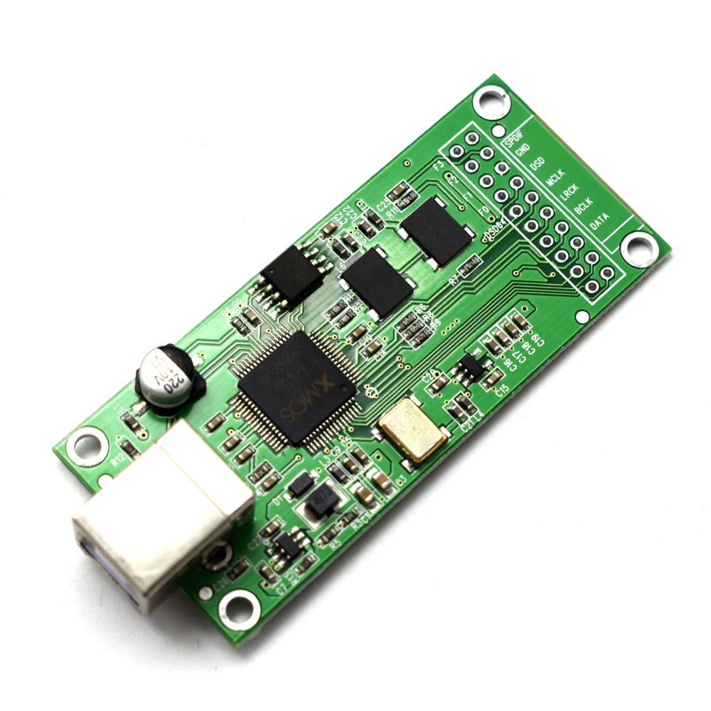 IGS вход Цифровой аудио интерфейс U8 XU208 XMOS USB SITIME Кристалл обновление асинхронный Amanero модуль для декодеров C6-006