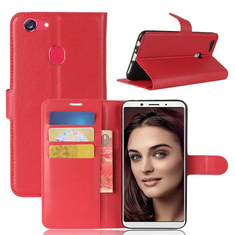 Для OPPO F5 чехол откидная крышка Бумажник Книга Стиль карты задняя крышка для OPPO F5 Молодежный Флип Кожа Телефонные Чехлы 6.0 дюймов Магнит пряжка