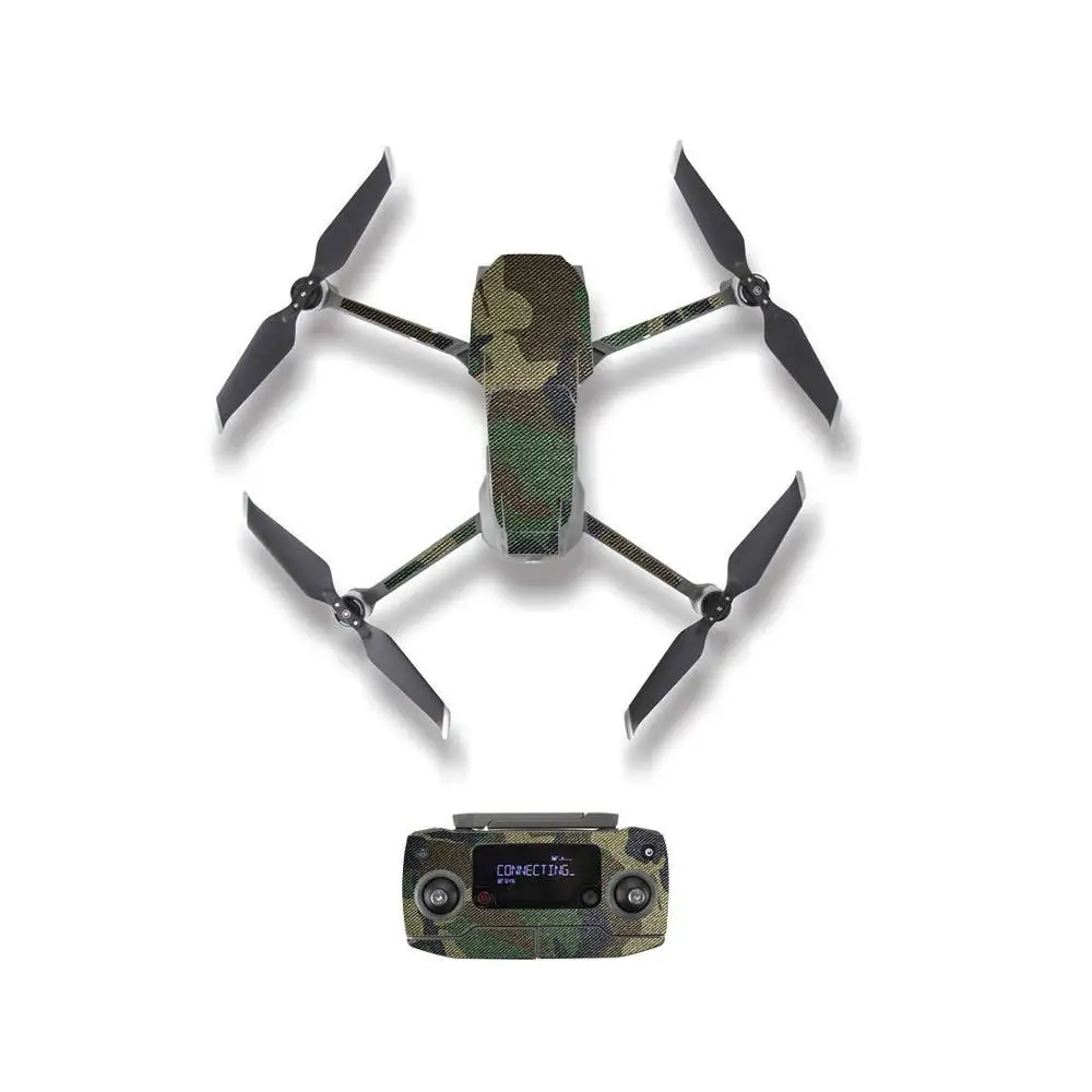 ZJZ-YSDJM20121 Мозаика камуфляж стиль кожи стикер для DJI Mavic 2 Pro& Zoom Drone корпус пульт дистанционного управления батарея защитная пленка - Цвет: ZJZ-YSDJM20121