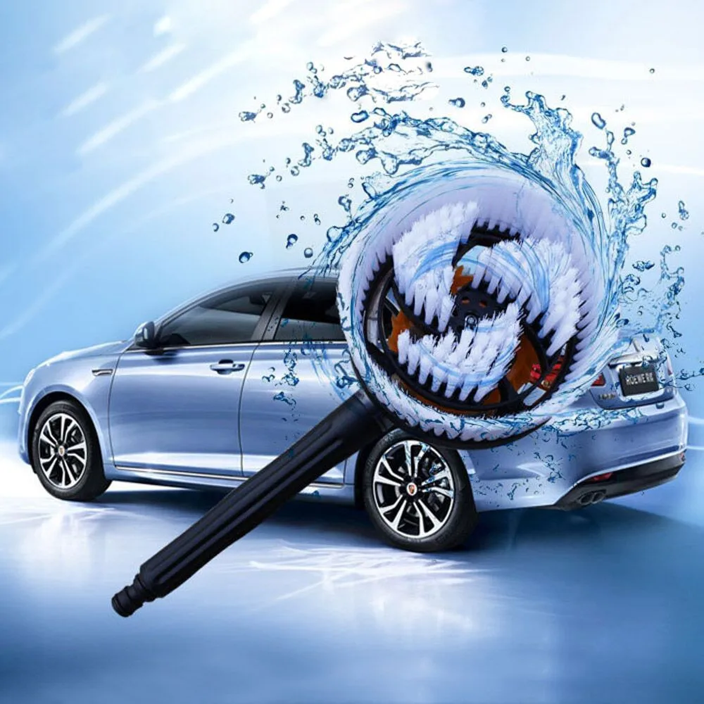 Автомойка 3D Автоматическая вращающаяся Чистящая Щетка супер мягкая щетка специальная ручная работа универсальный инструмент для автомойки# WL1