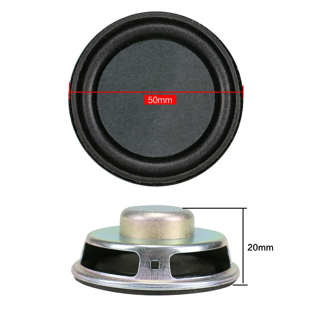 GHXAMP 2 дюйма низкочастотный радиатор басовая диафрагма Лучистая раковина