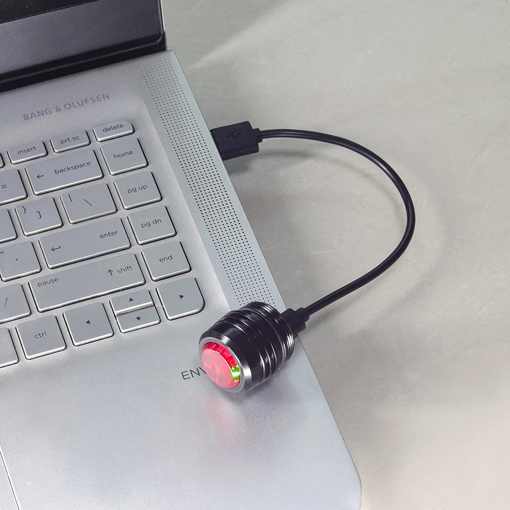Задний фонарь для велосипеда usb Перезаряжаемый задний светодиодная