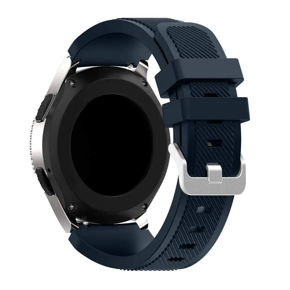 JANSIN 22 мм Универсальный спортивный силиконовый ремешок для Samsung galaxy 46 мм/Gear S3 Classic/S3