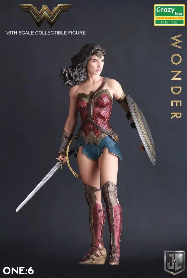 Сумасшедшие игрушки Mujer маравилла figura de 1/6 escala pintada ПВХ coleccionable juguete 26 см|Игровые фигурки и трансформеры| |