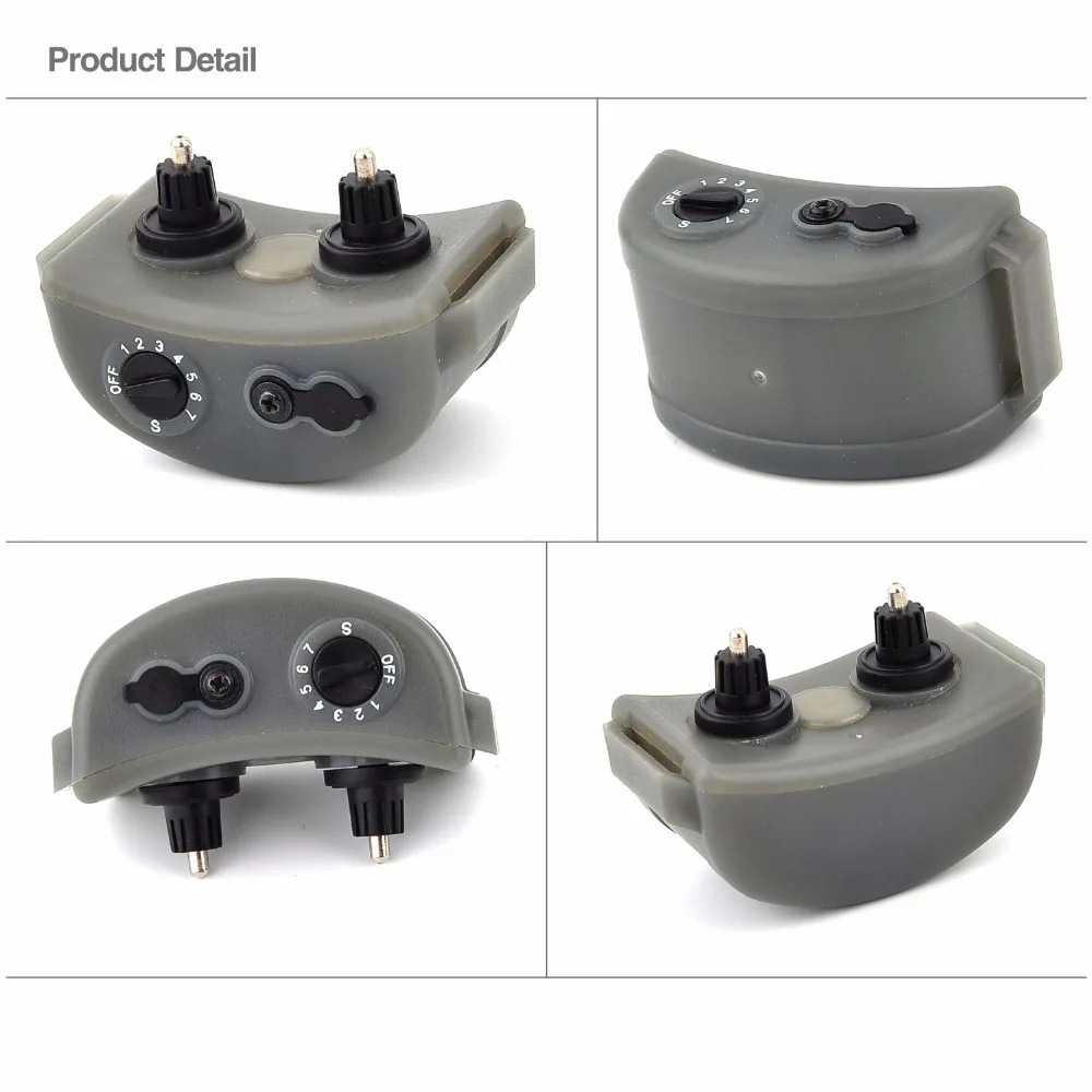 

Newest Type 854 Dog Collar Rechargeable and Waterproof Anti Bark Collar with Static Shock No Bark Stop Training Collar