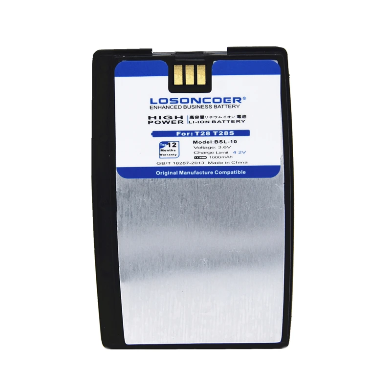 Новое поступление, 1000 мА/ч, BSL-10 Батарея для sony Ericsson T28 T28S T28SC T29 T39 T520 T320 R520 R320 автобус-11 Li-Ion батареи сотового телефона