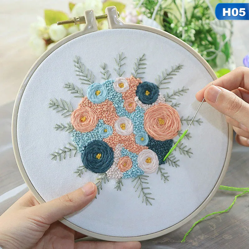 Европа DIY ленты цветы Набор для вышивки для начинающих наборы для рукоделия вышивка крестом серии искусство ремесла швейный Декор