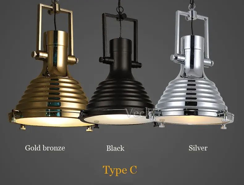Лофт промышленная люстра личность бар ресторан столовая паб интернет дом Вилла офис исследование кафе светильник подвесной светильник
