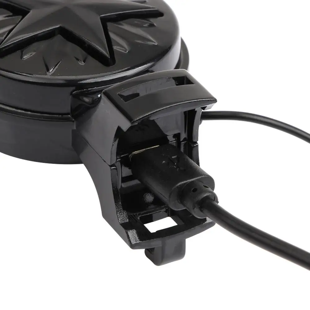 GUB Q 200 Электрический клаксон для велосипеда ABS + PC USB Перезаряжаемый горный