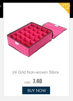 Non-woven Fabric Foldable Storage Box Bag Home Organizer Box Bra Underwear Box Necktie Socks Storage Organizer Case