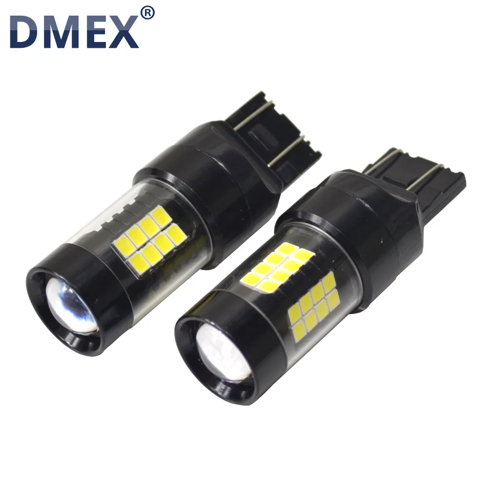 DMEX 2 шт. T20 7440 W21W W21/5W 7443 светодиодный переключатель с белым красным желтым янтарным