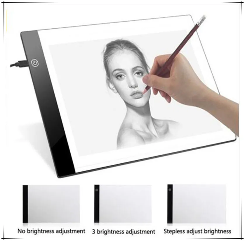 Диммируемый светодиодный светильник A4 планшет инструменты алмазная вышивка