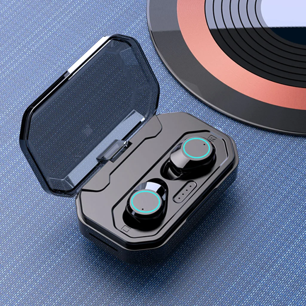 Новинка, супер звук, T8, беспроводная Bluetooth гарнитура, бинауральные 5,0, в уши, маленькие, мини, 3D стерео, невидимые, спортивные, IPX6, водонепроницаемые наушники