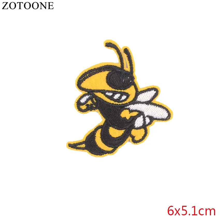 Вышитые нашивки ZOTOONE в виде бабочек для одежды наклейки аксессуары рубашки