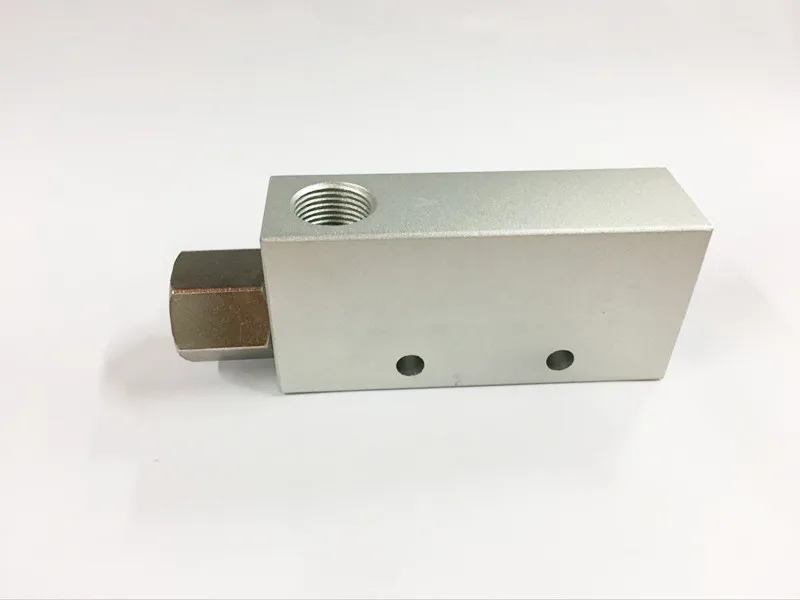 Вакуумный эжекторный генератор 3 порта 3/8 &quotМ серебристый|vacuum ejector|vacuum generatorsilver