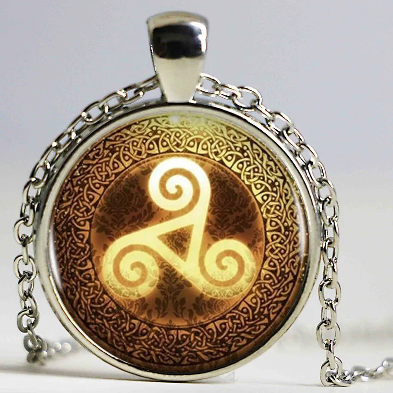 Натуральное и идеальное уникальное ожерелье с подвеской бронзовым покрытием