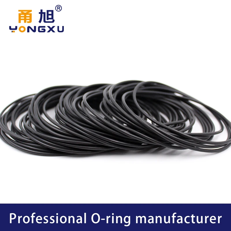 Флюоровое резиновое кольцо черное уплотнительное FKM CS2mm OD70/72/75/80/85/90/95/100*2 мм