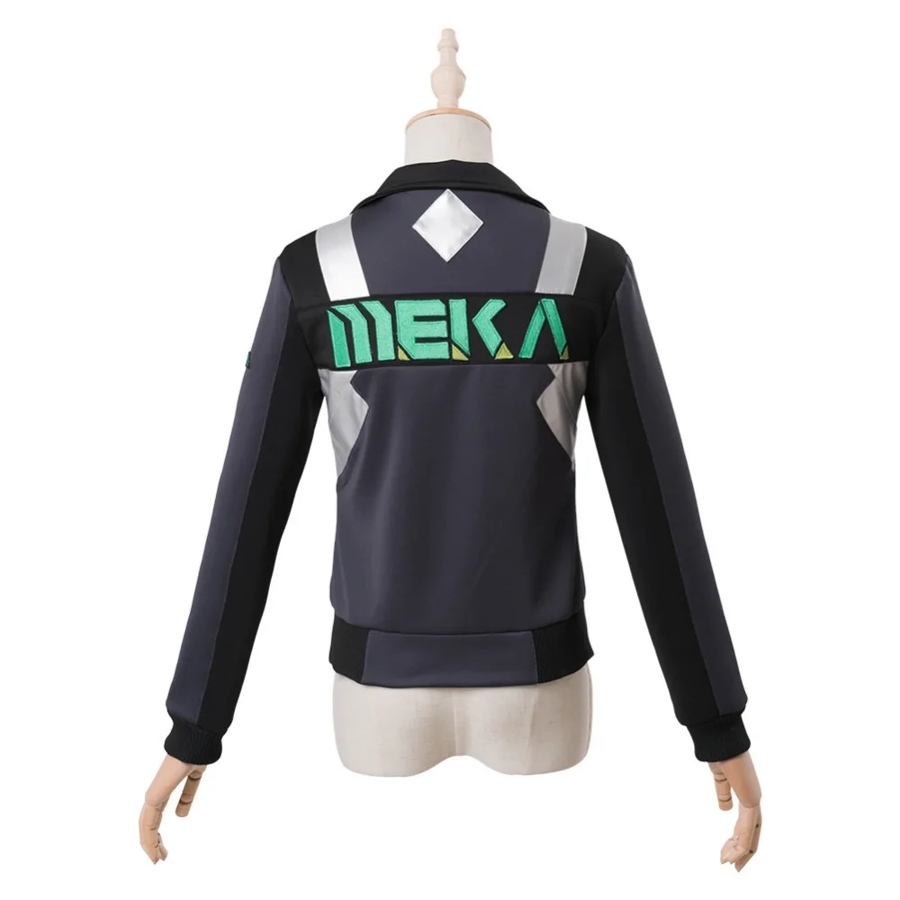 Игры OW Косплэй D.VA два костюма Hana песня костюм съемки Куртка со звездой Толстовка